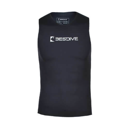 ▲現貨 Bestdive 男款 3mm 超彈布面無領背心 2026