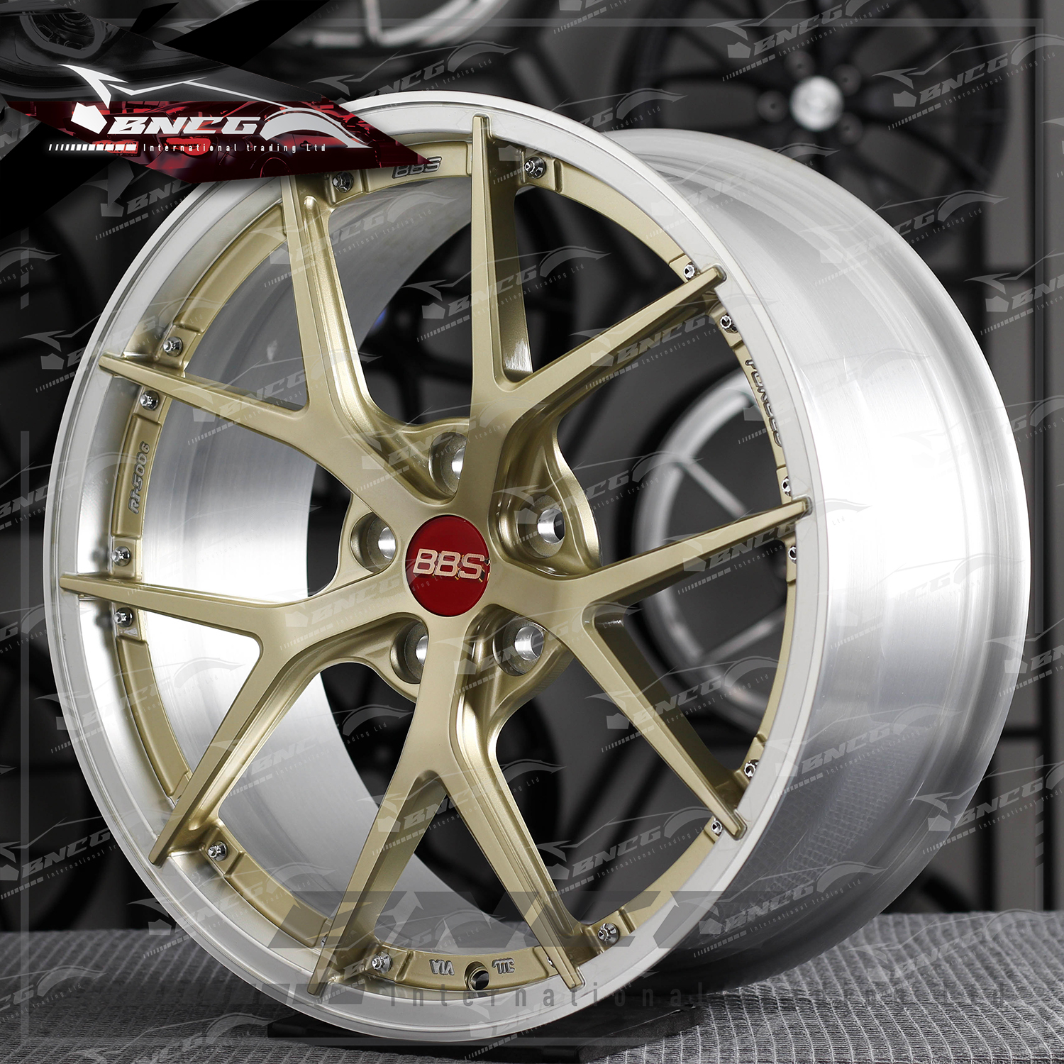 單片式 萬噸鍛造工藝輪圈 BBS RI 5006 改裝 高強度 輕量化 客製化 訂製鋁圈