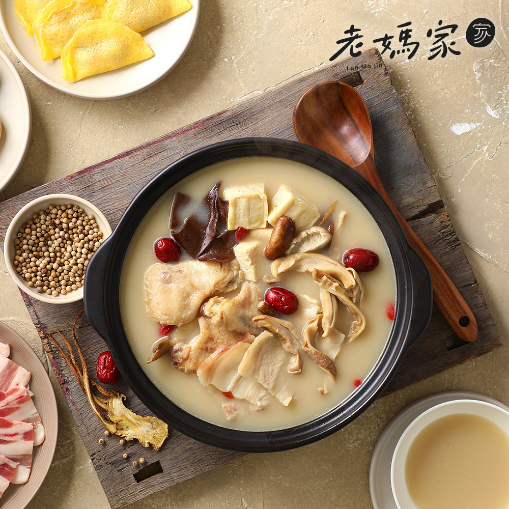 老媽拌麵全面升級 老媽家-MOMO獨家上市 胡椒豬肚雞煲