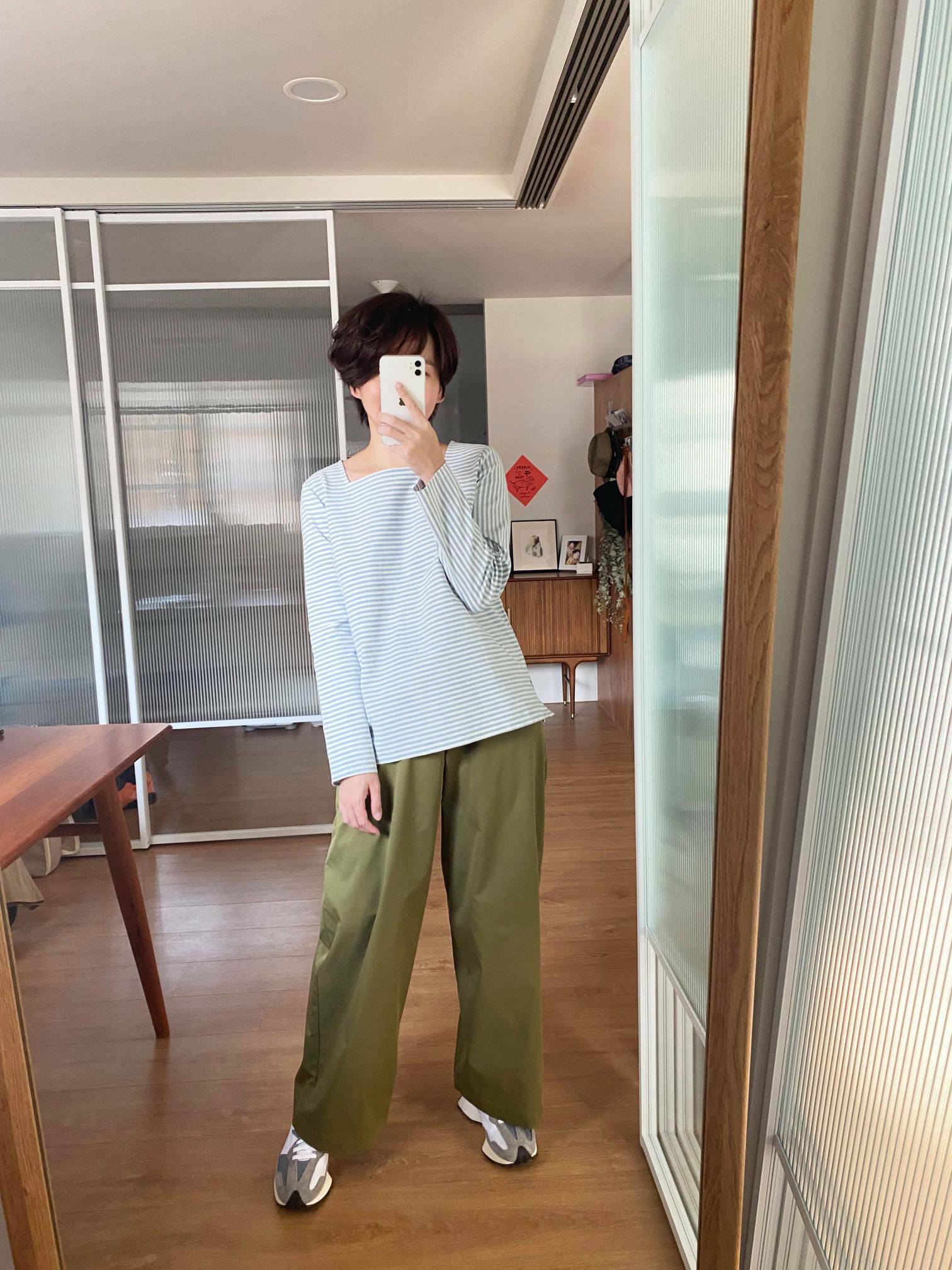 溫蒂小姐的條紋上衣-藍騎士