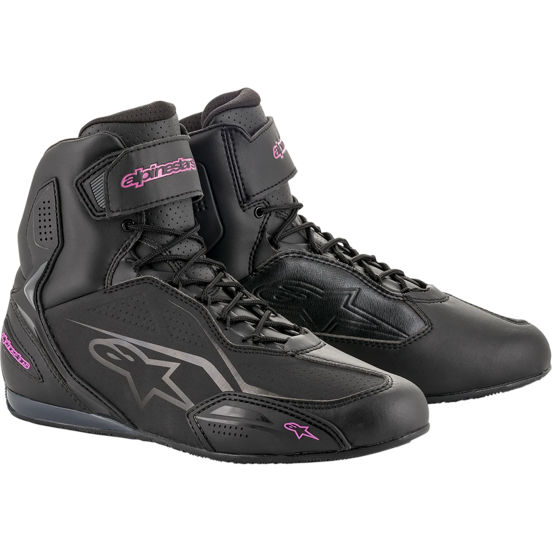 ALPINESTARS STELLA FASTER 3 SHOES BLACK/FUCHSIA 女版 黑粉 車靴