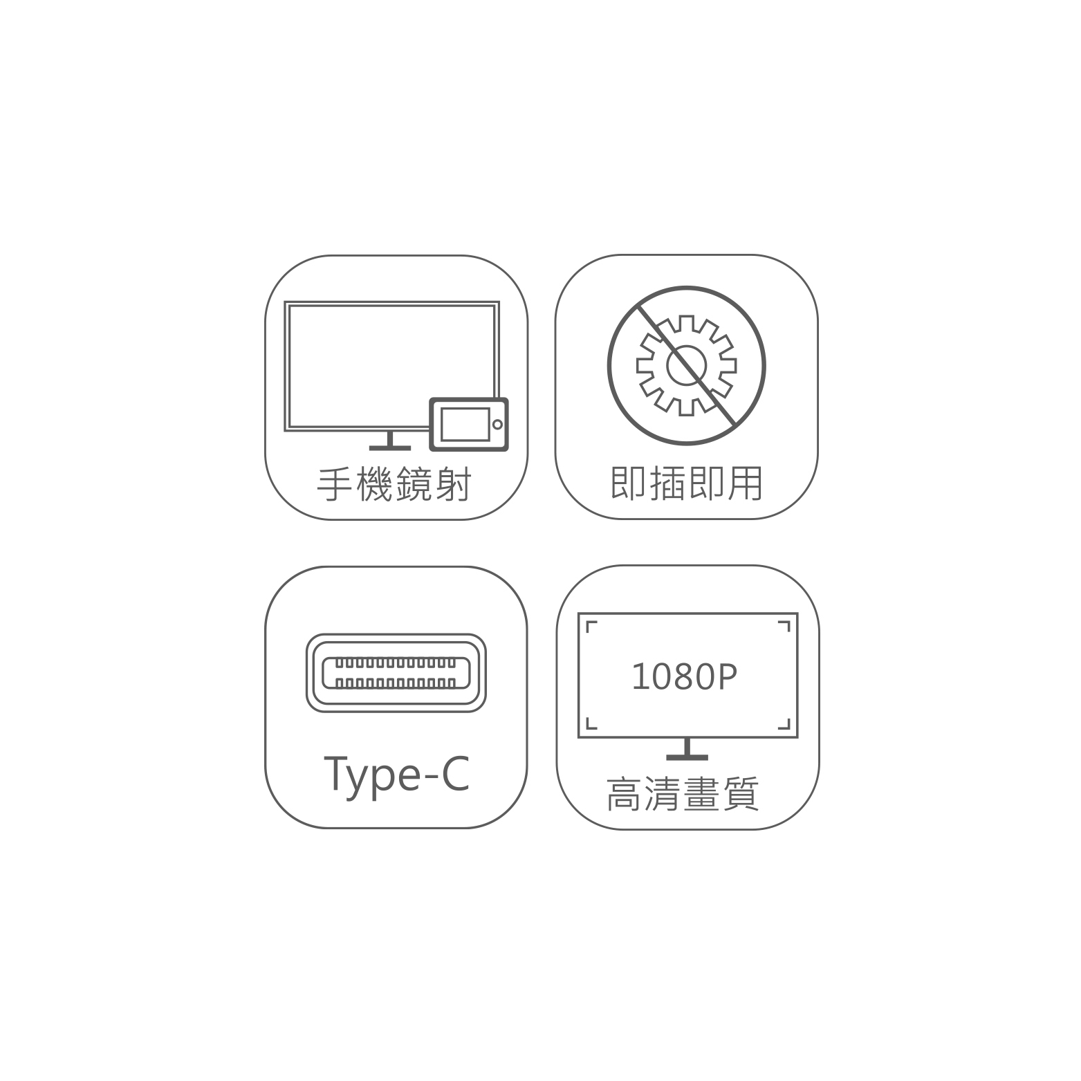 DAO620/630C HDMI高畫質影音傳輸線-Type C3.1版 2m/3m