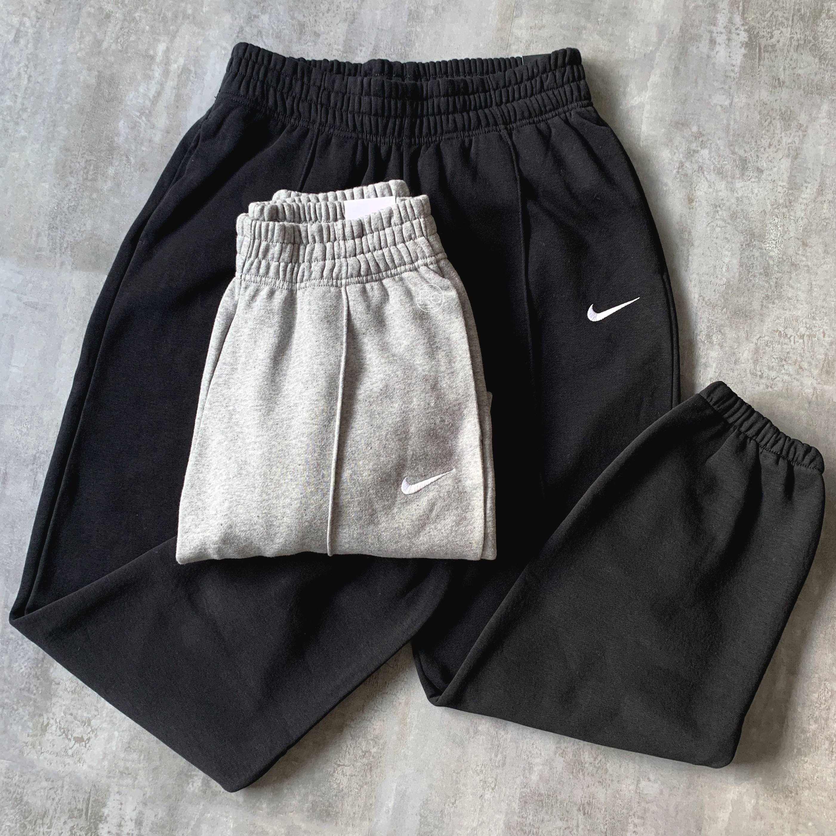 Nike 小單勾 內刷毛 壓條鬆緊棉褲 (BV4090)