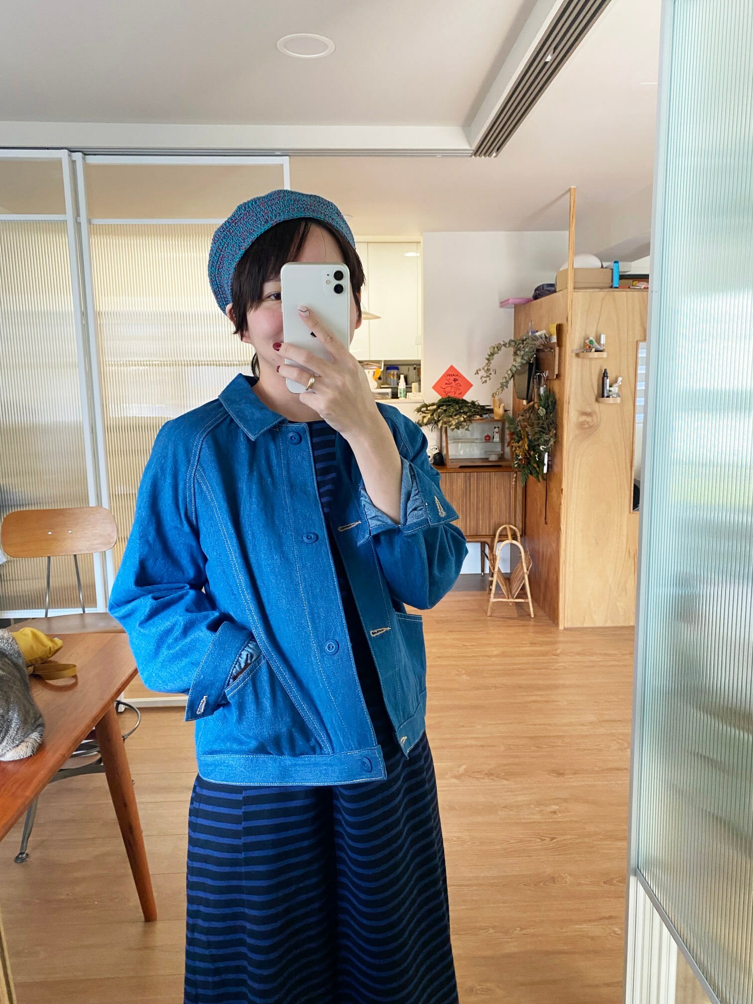 BOY斜口袋夾克外套-美男