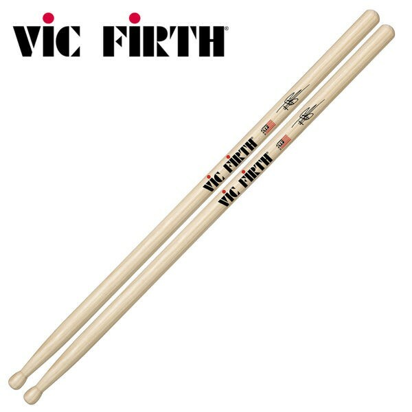 Vic Firth STB1 胡桃木 Terry Bozzio簽名款鼓棒