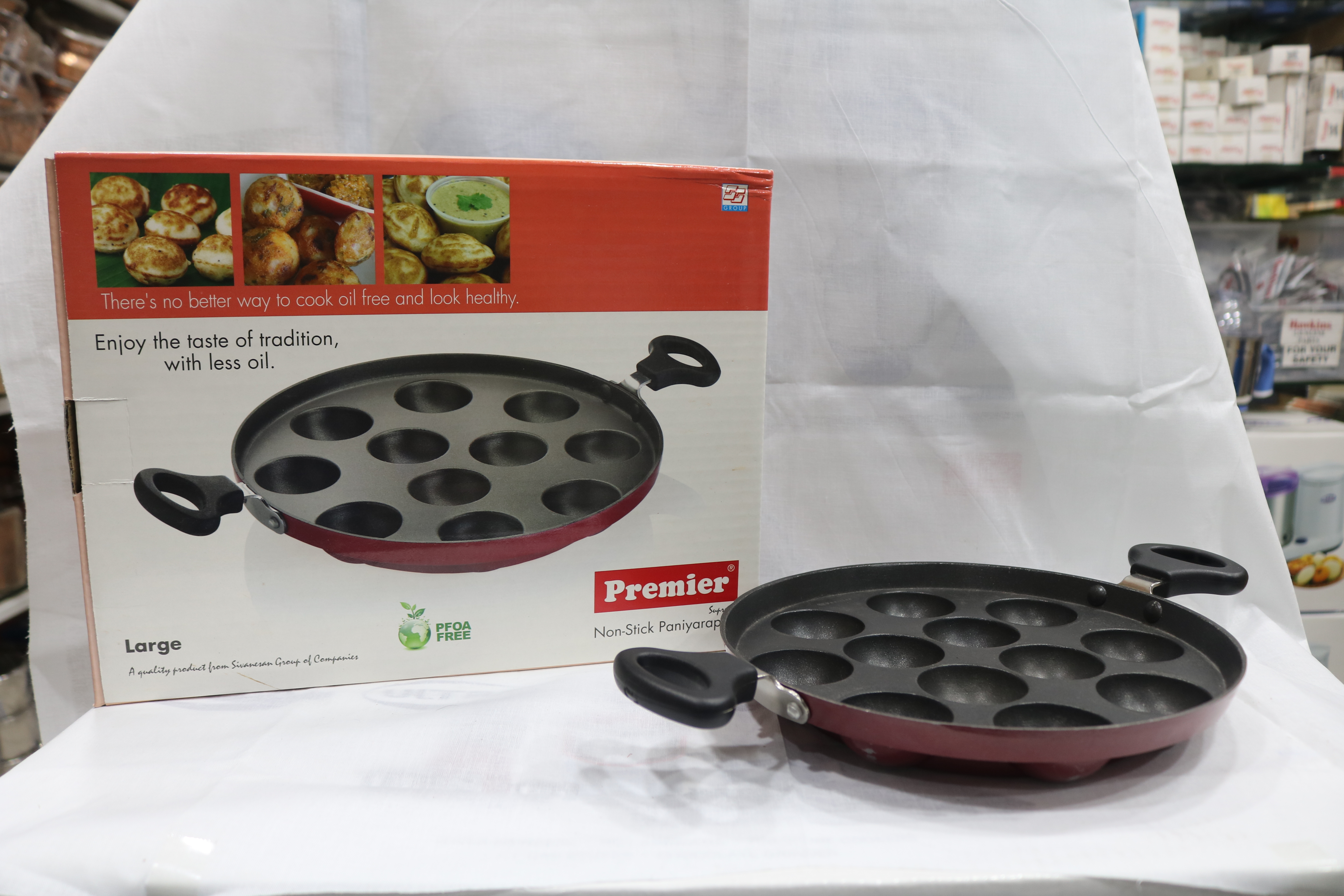 Premier Non-Stick Paniyaram Pan Large