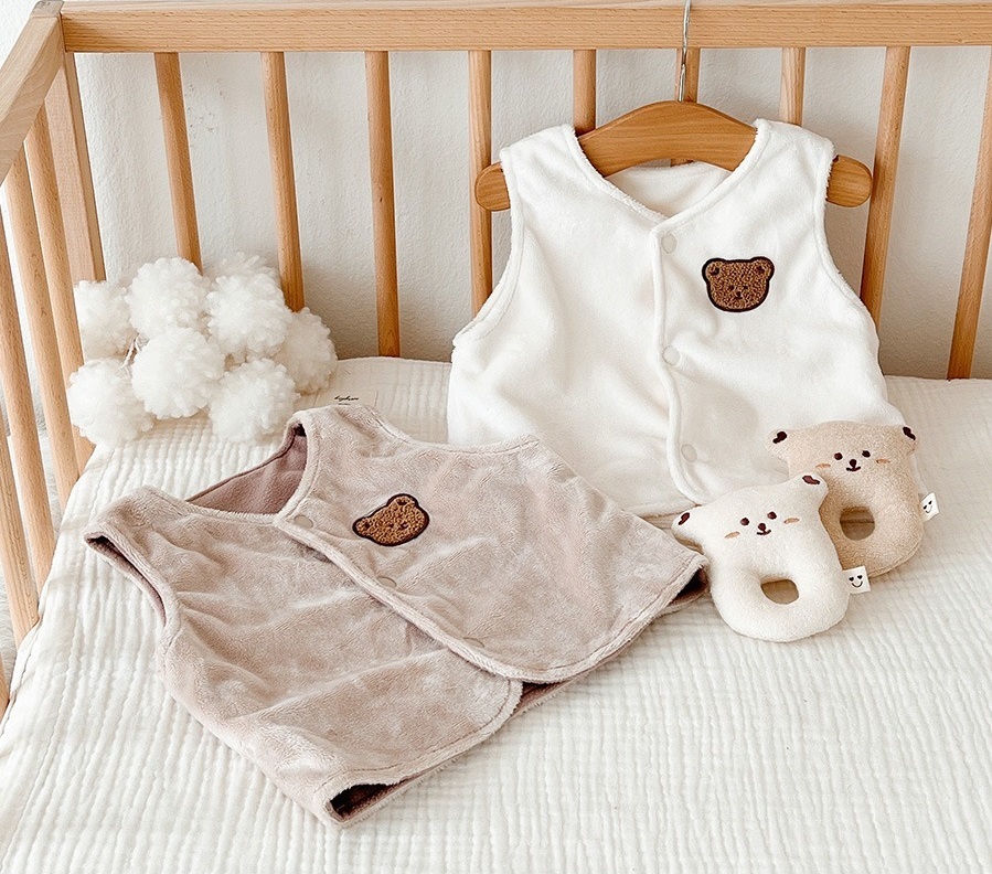 Dot to Dot 雙面毛毛背心