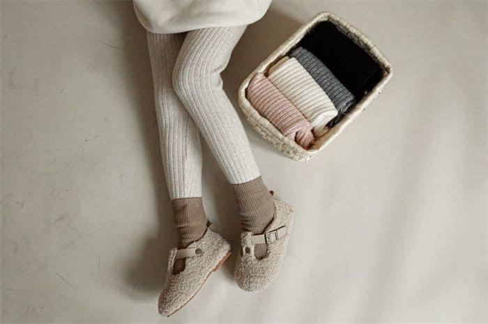 奶油色線紗內搭褲