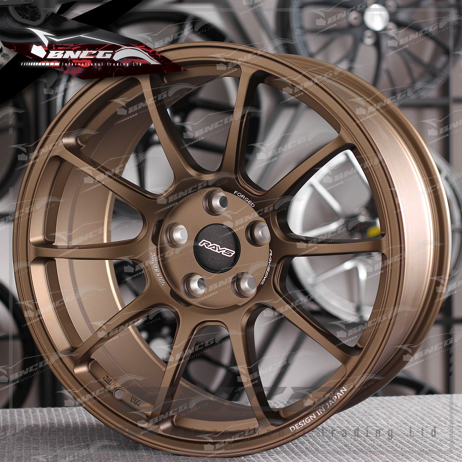 單片式 萬噸鍛造工藝輪圈 RAYS ZE40 品牌訂製鋁圈 改裝 高強度 輕量化 客製化 訂製鋁圈