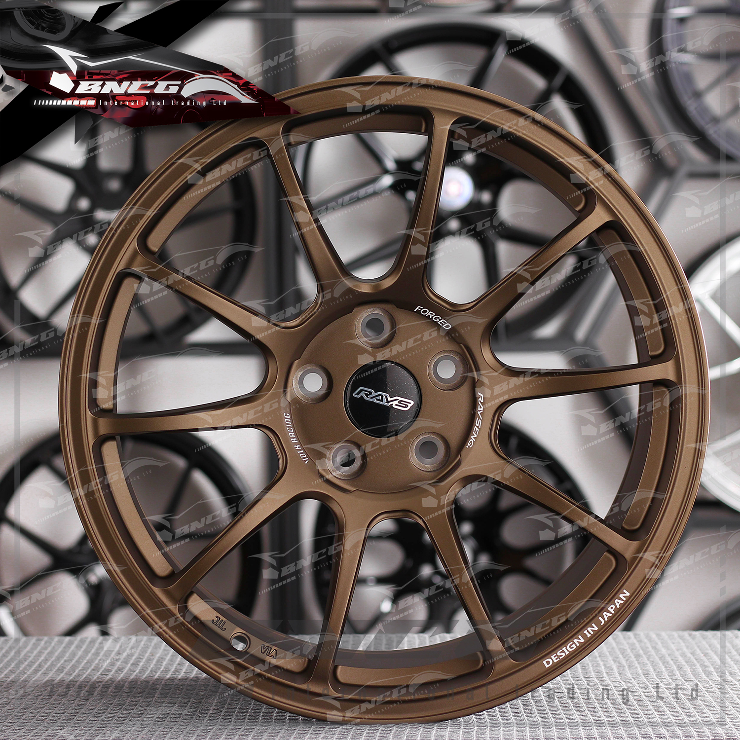 單片式 萬噸鍛造工藝輪圈 RAYS ZE40 品牌訂製鋁圈 改裝 高強度 輕量化 客製化 訂製鋁圈