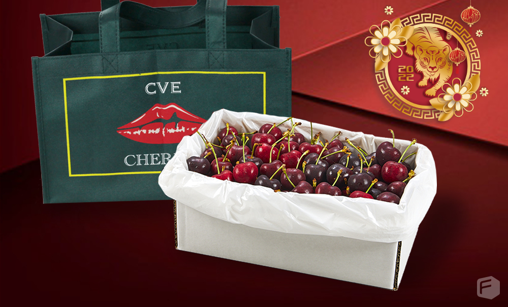 紐西蘭櫻桃的第一品牌，「大嘴巴櫻桃」絕對是過年禮盒的品質保證