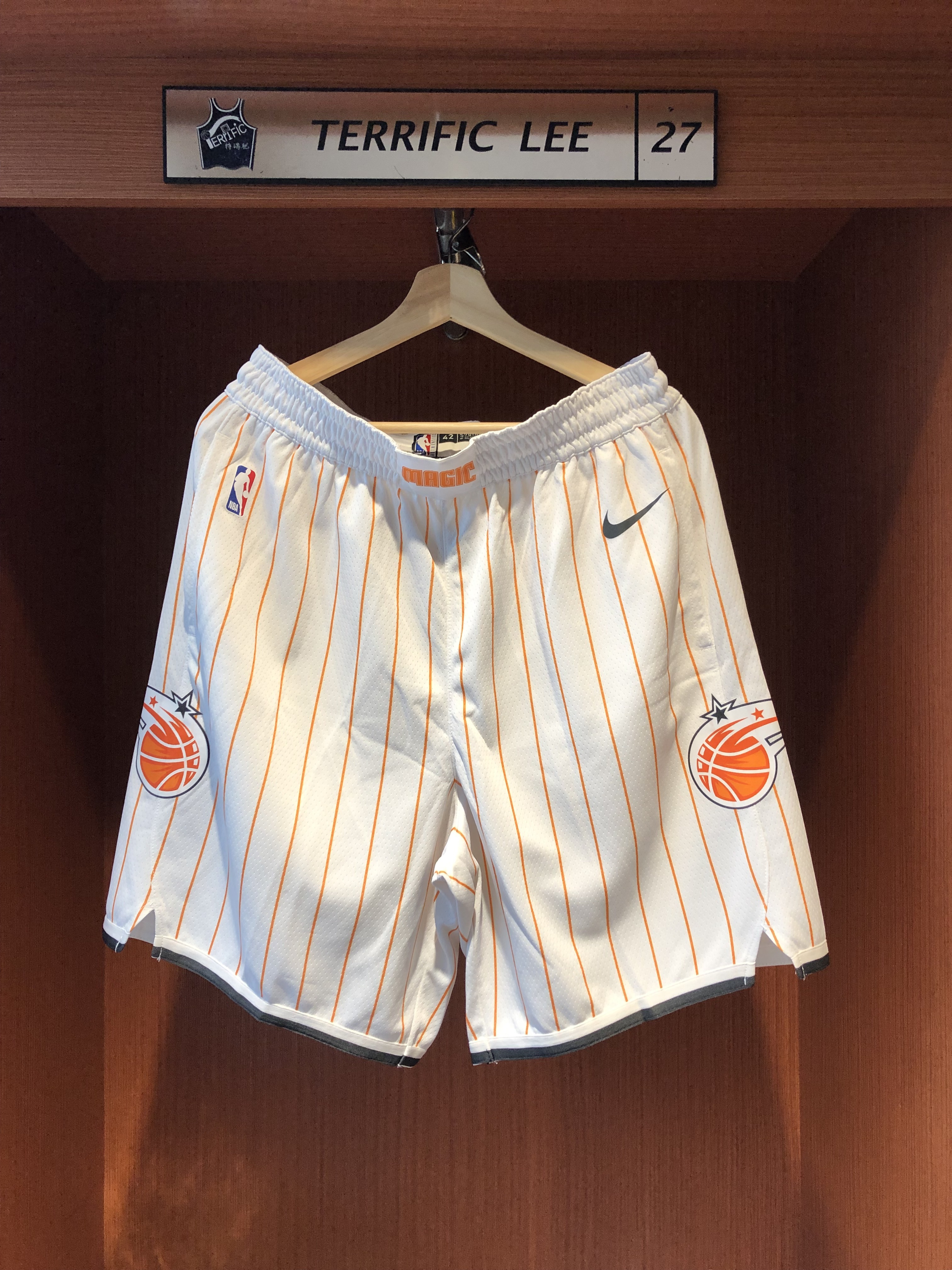 NBA球褲 Orlando Magic 奧蘭多魔術城市球褲 City Nike Swingman Shorts 球迷版 有口袋 全新