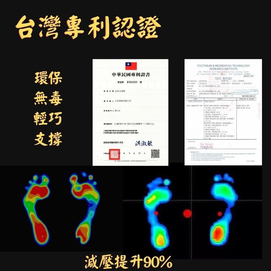 WSBA4333  台灣🇹🇼金爽舒壓鞋墊足弓墊 (現貨20331109-T26)