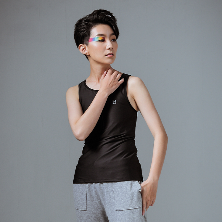 MULTI-拉鍊長版束胸【E016】