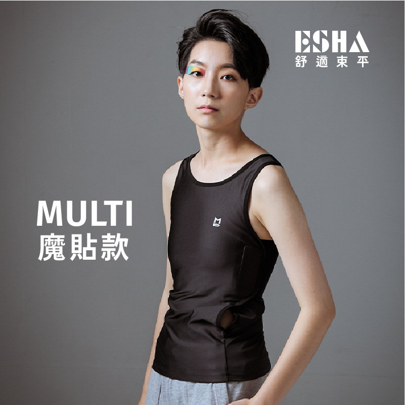 MULTI-魔貼長版束胸【E014】