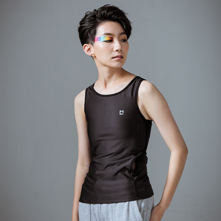 MULTI-魔貼長版-大尺碼束胸【E014B】