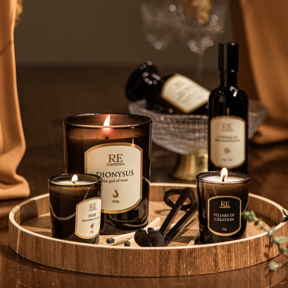 RE調香室｜香氛蠟燭 200g - 日本法師旅館 Hoshi Ryokan