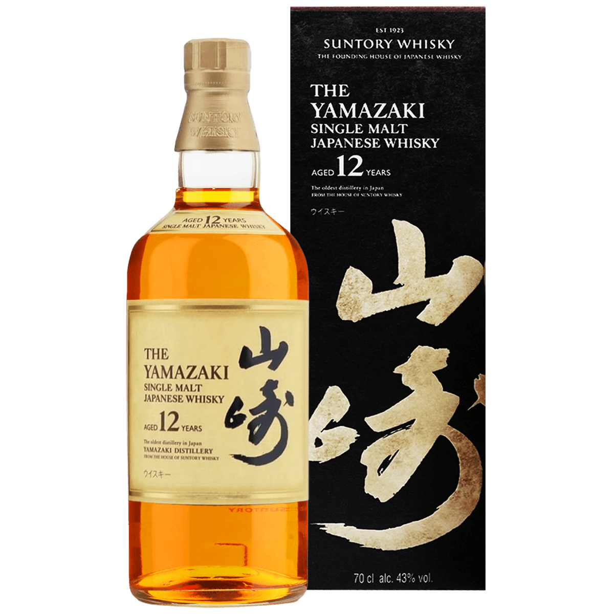 The Yamazaki (山崎)Single Malt Japanese Whisky