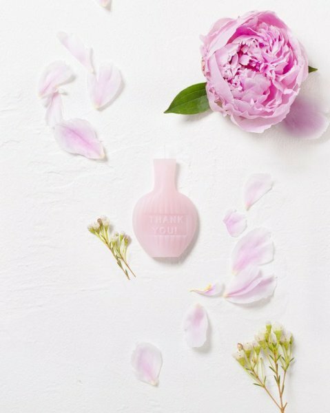 GRASSE TOKYO tetote Aroma Candle THANK YOU Card / Sakura