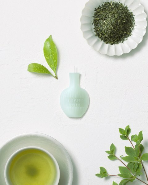 GRASSE TOKYO tetote Aroma Candle THANK YOU Card / Green tea