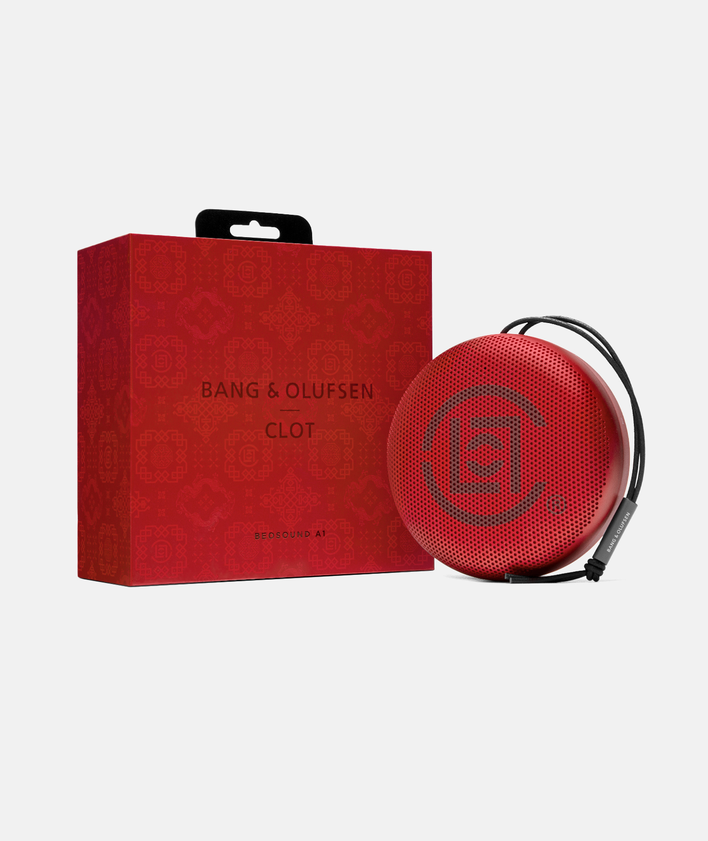 Bang & Olufsen + CLOT Beosound A1 2nd Gen 'Dark Red