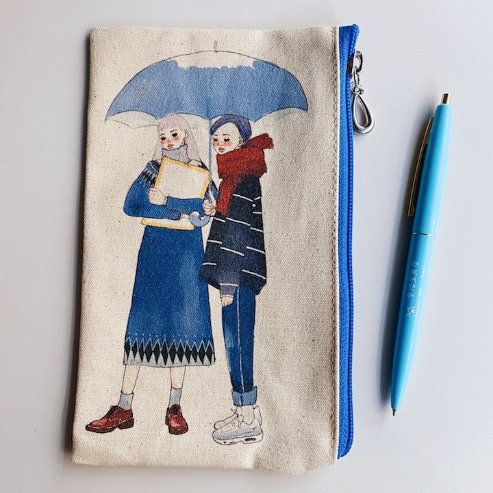 雪的歌聲 筆袋 收納袋｜甜蜜生活