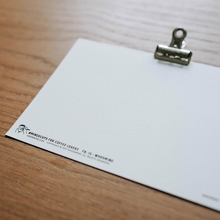 WHOSMiNG「GOOD LUCK」好運明信片