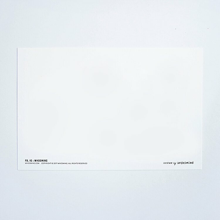 WHOSMiNG 「HAPPY BIRTHDAY」生日明信片