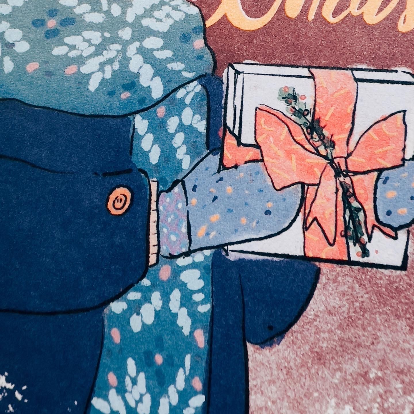 聖誕大禮物 聖誕明信片｜甜蜜生活