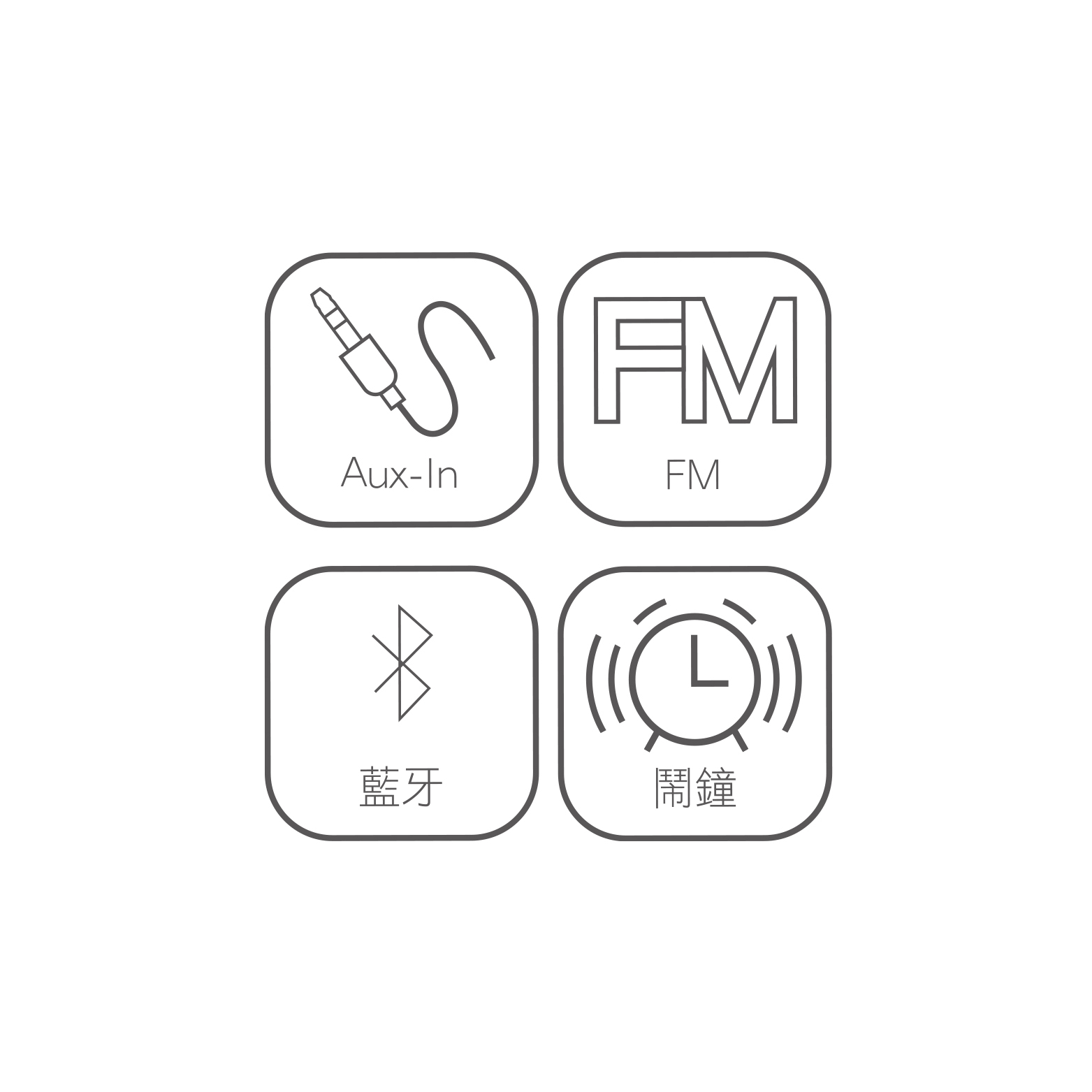 DS600 經典鬧鐘藍牙音響