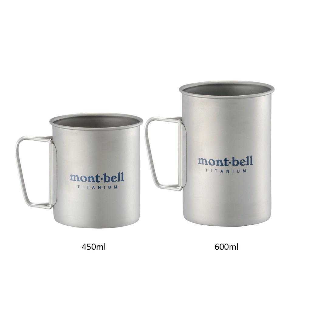 Mont-bell Titanium Cup 鈦杯 450ml / 600ml 1124515 1124516 [HappyOutdoor]