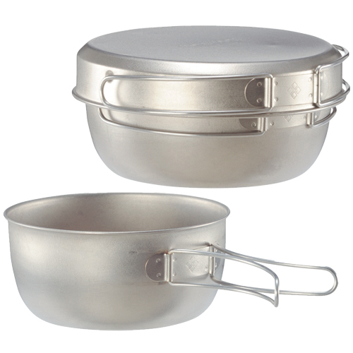 Mont-bell Titanium Bowl Dish Set 1-2人鈦鍋組 1124512 [HappyOutdoor]