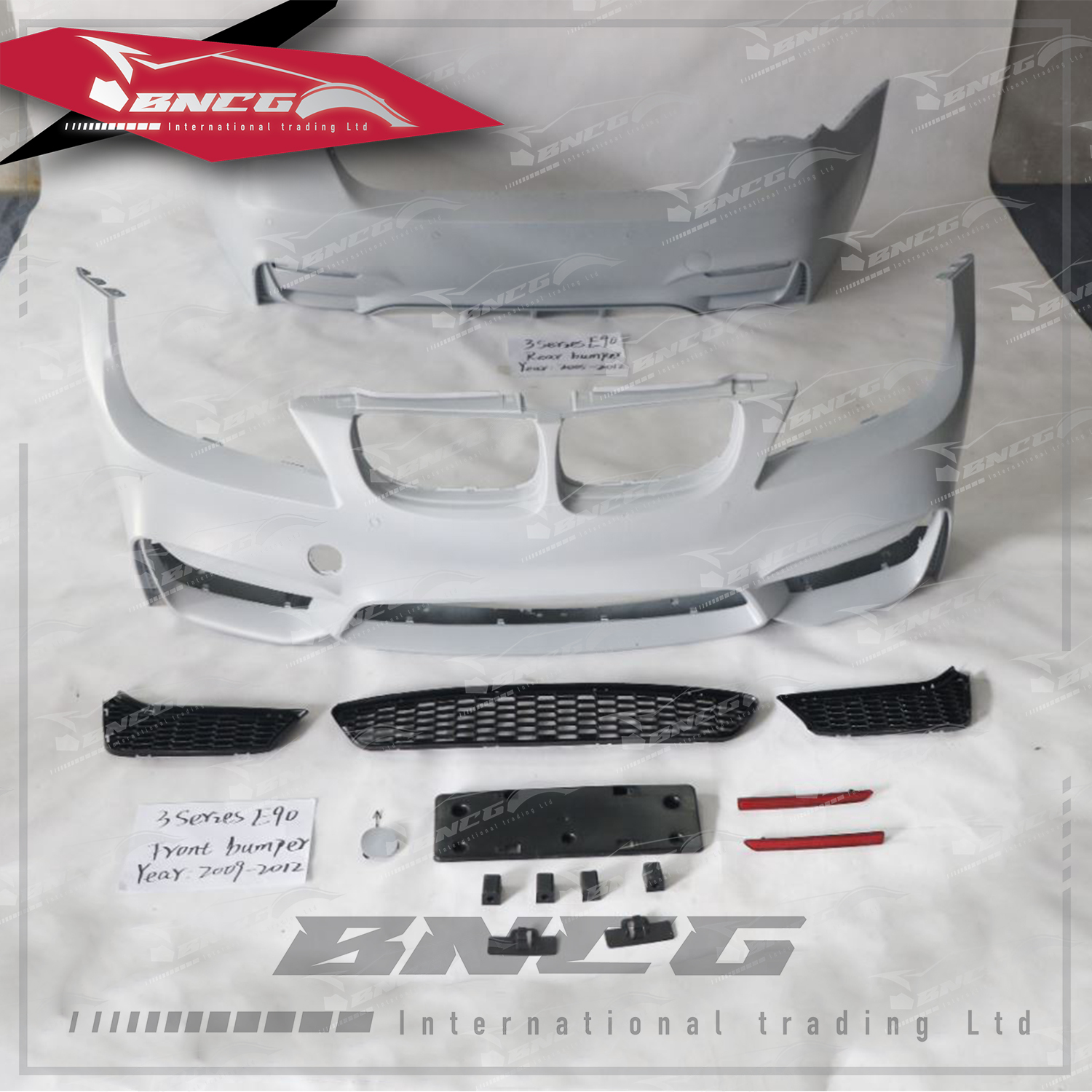 寶馬 BMW E90 3系 09-12年式 改裝 空力套件 M4款包圍 前保險桿 後保險桿 大包圍