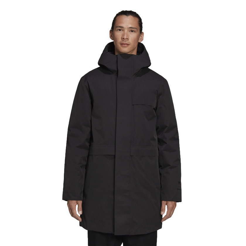 【 Y-3 M CL CO GTX PRK 長版防水羽絨外套 - 黑 】