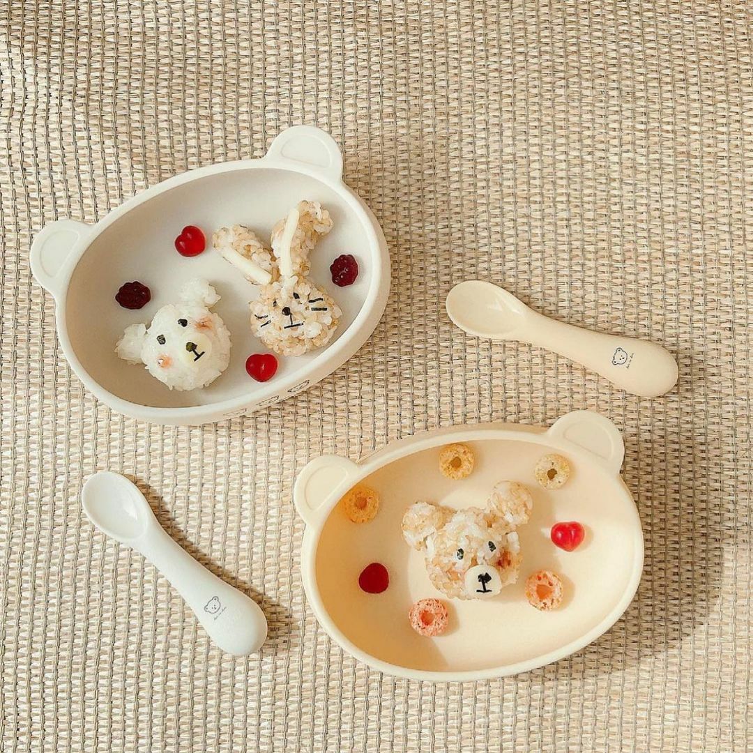 Dot to Dot X Blue Mama 矽膠餐具