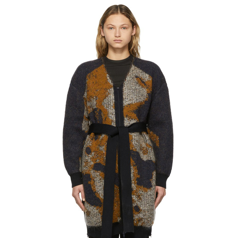 【 Y-3 W CH1 KNT CARDI 頂級針織外套 - 咖 】