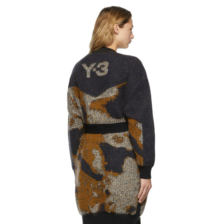 【 Y-3 W CH1 KNT CARDI 頂級針織外套 - 咖 】