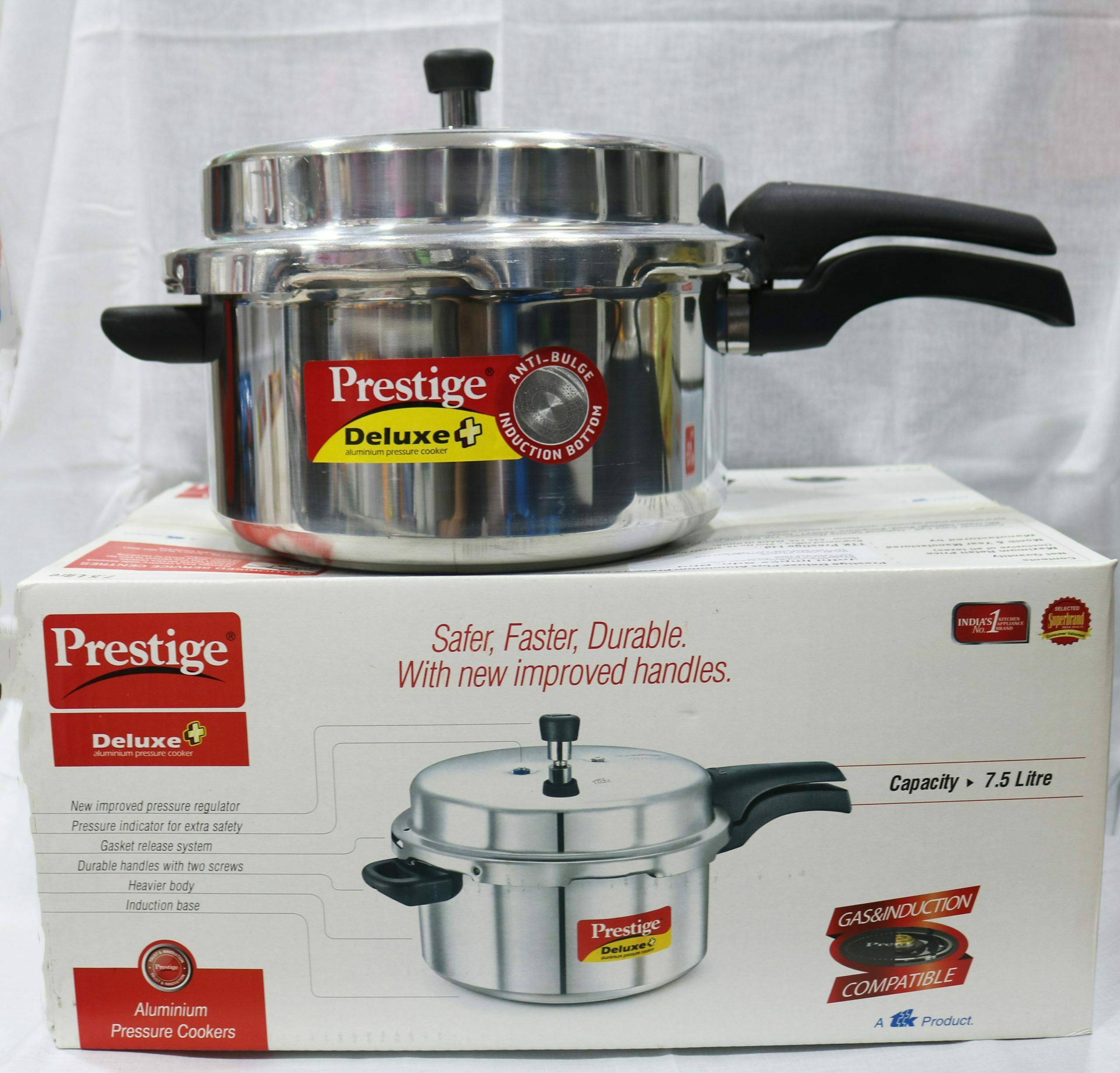 prestige cooker 7.5 litre