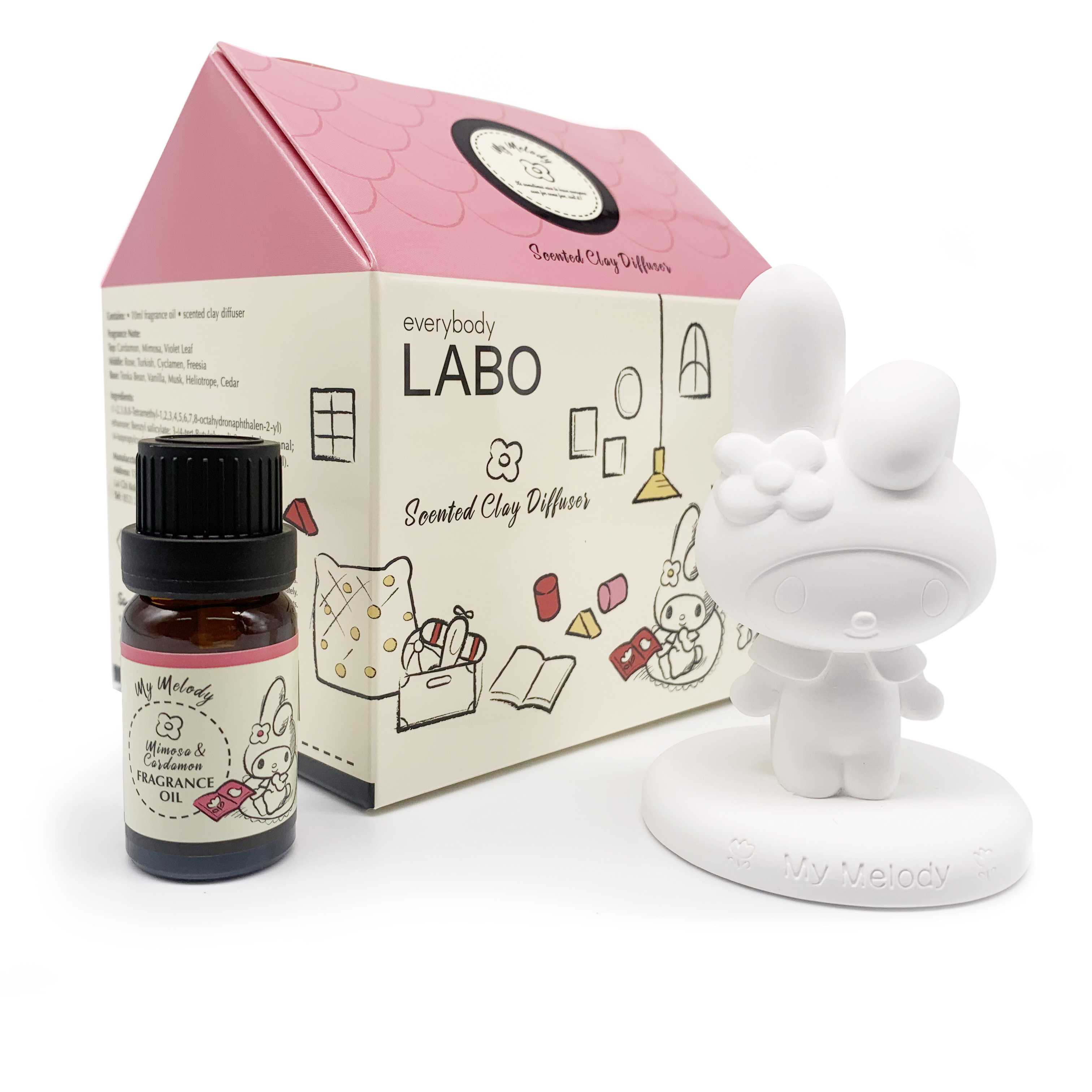SANRIO characters everybody LABO香薰連立體My Melody擴香石套裝