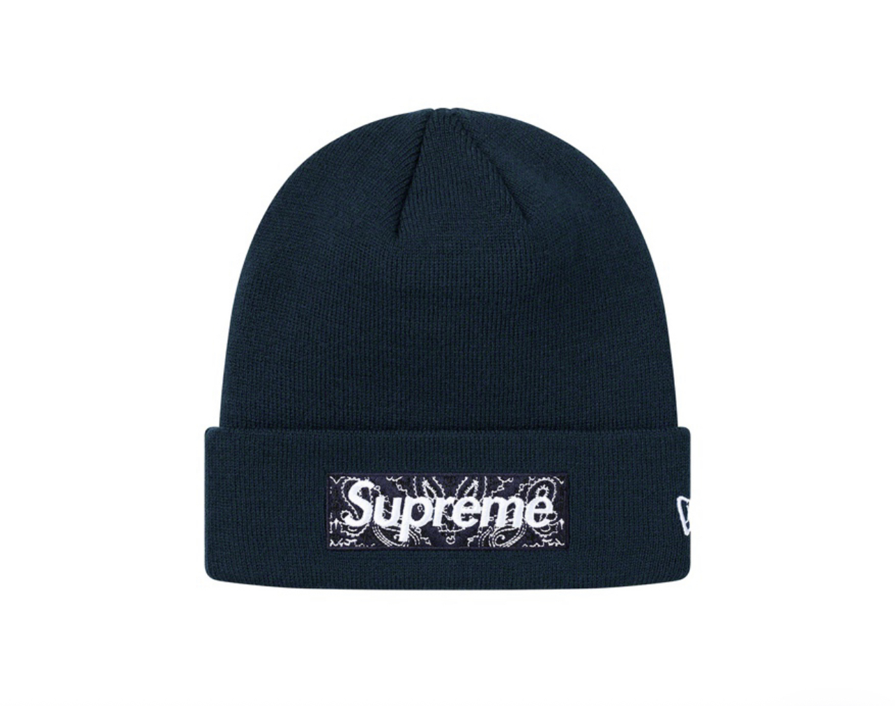 Supreme New Era® Box Logo Beanie 變形蟲針織帽冷帽