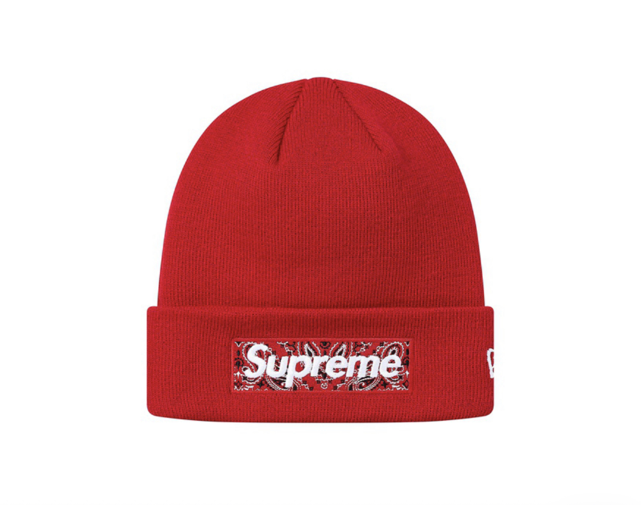 Supreme New Era® Box Logo Beanie 變形蟲針織帽冷帽