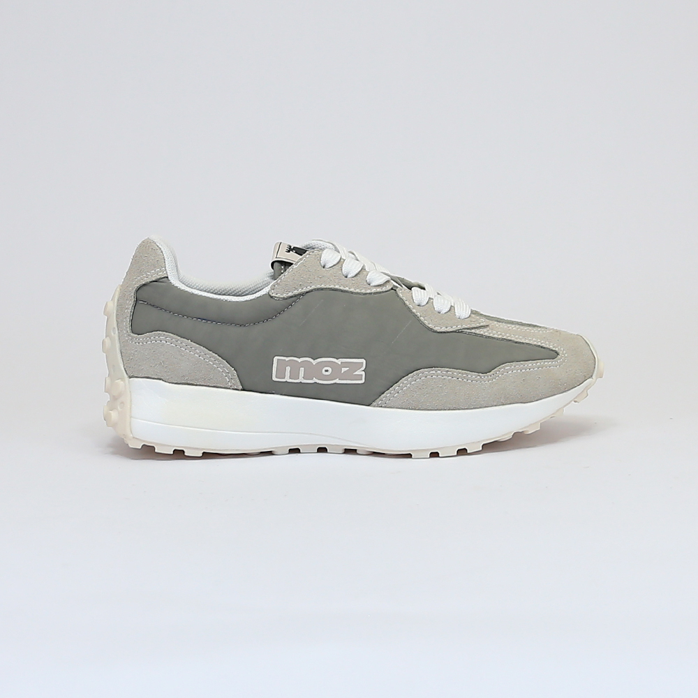 【惜福商品$999】moz瑞典 駝鹿復古麂皮豆豆起司運動鞋(米綠)