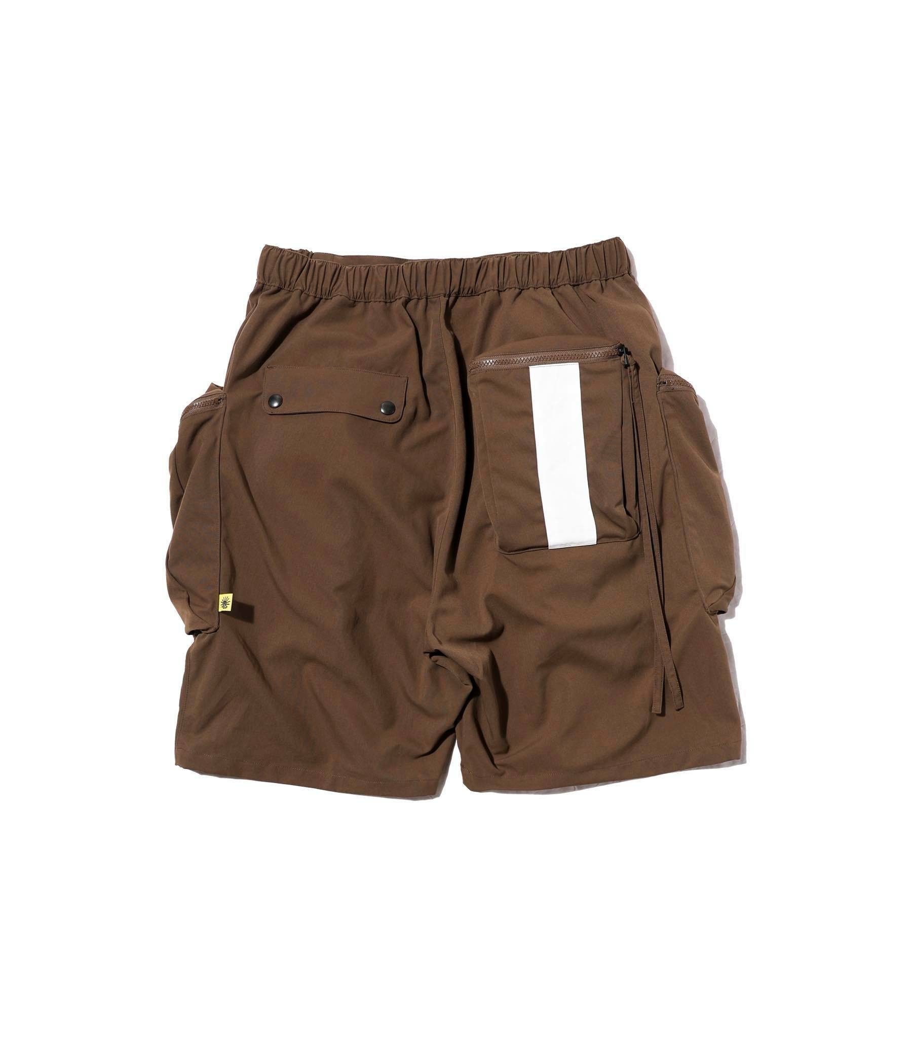 AES WR-BF 1.0 SIDE DRAWSTRING SHORTS - BROWN