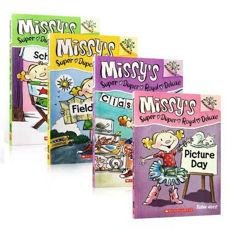 Missy's Super Duper Royal Deluxe Collection  (4 books) , Scholastic Branches