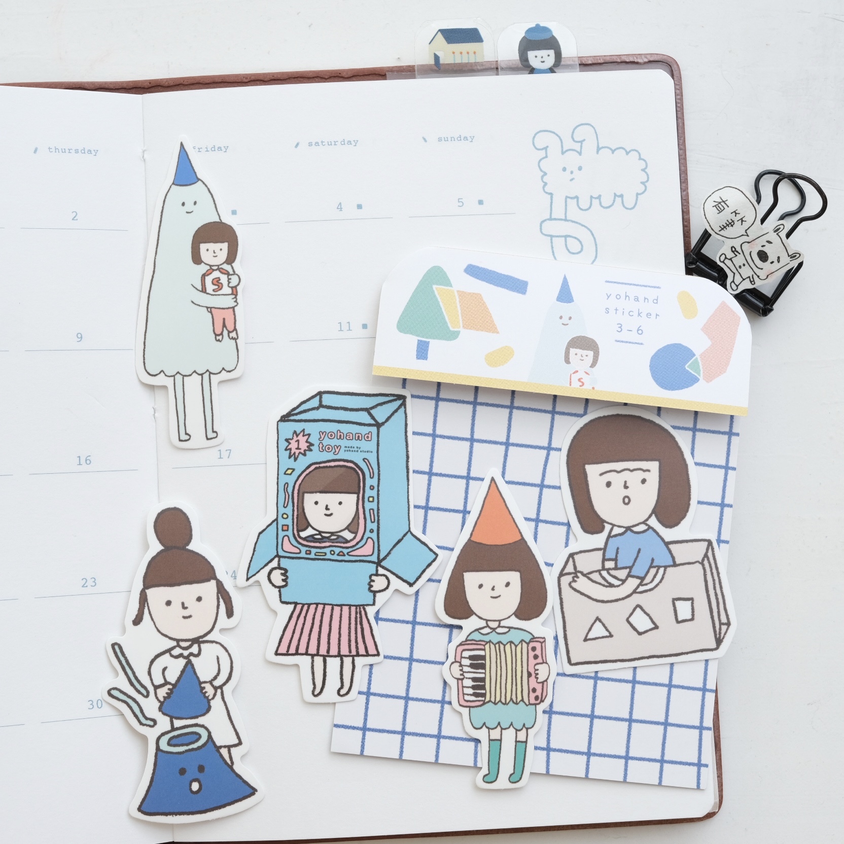 Waterproof medium stickers - YOHAND