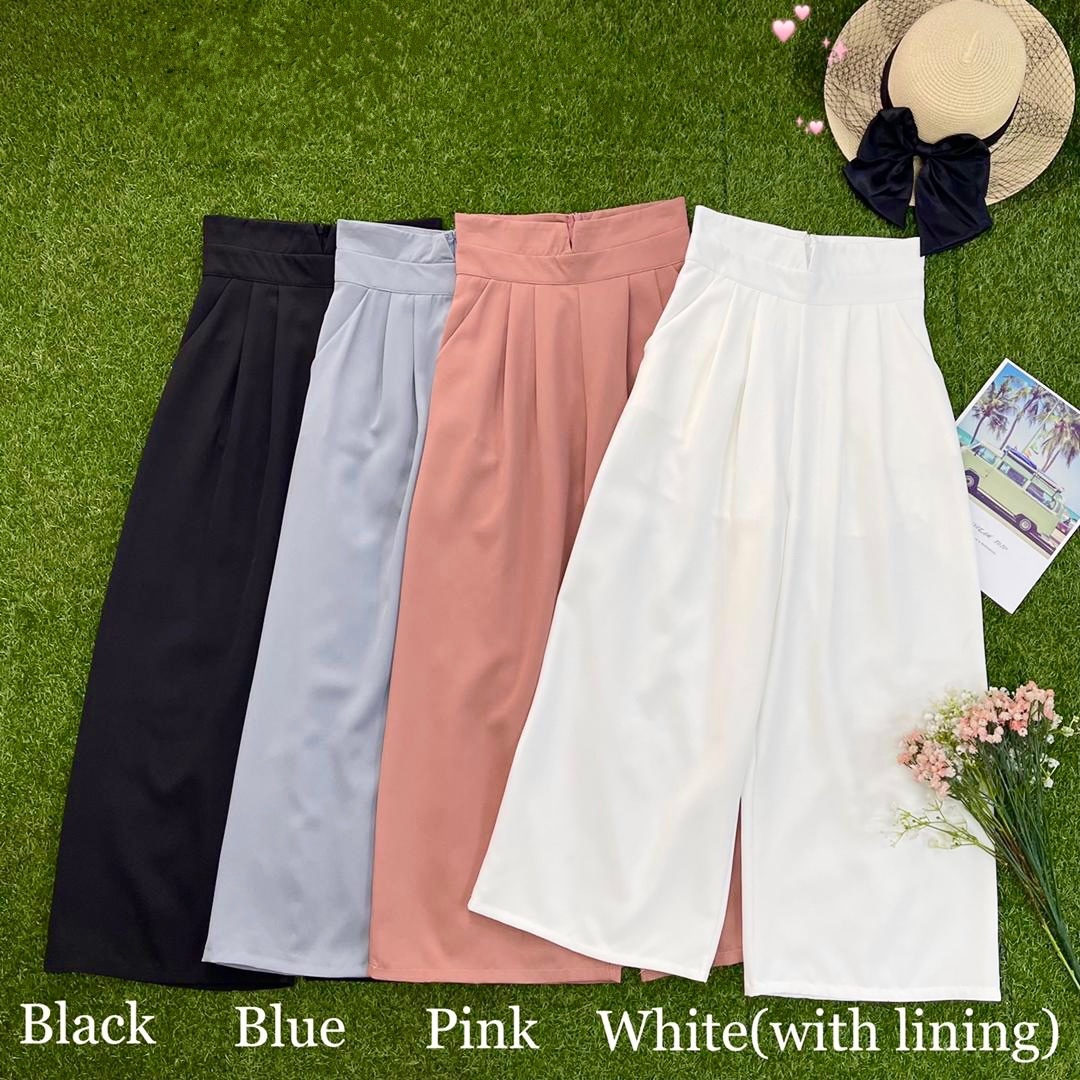 D4421821 - Premium High Waist Culottes Pant