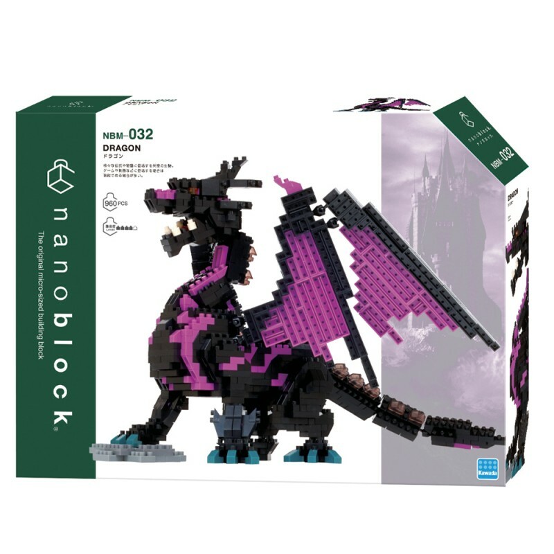 現貨｜Nanoblock 暗黑巨龍 DX DRAGON