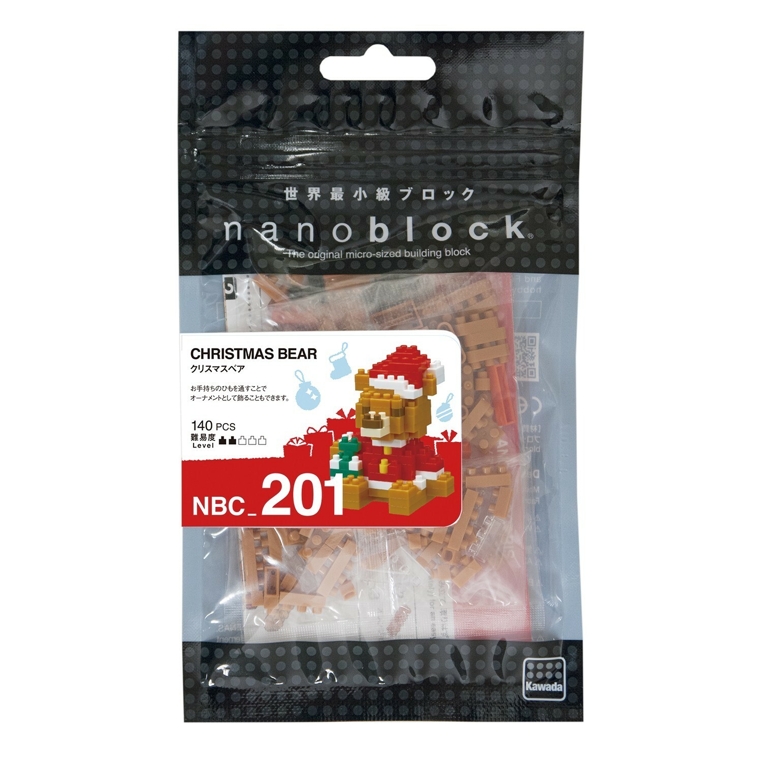 現貨｜Nanoblock 聖誕小熊 CHRISTMAS BEAR