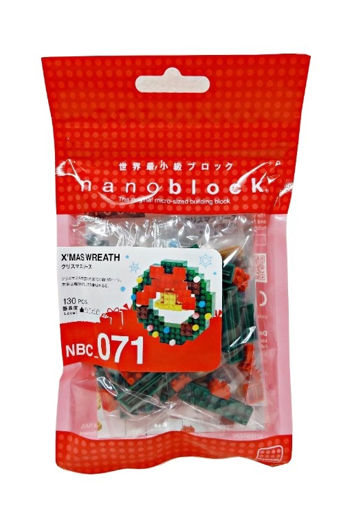 現貨｜Nanoblock 聖誕花環CHRISTMAS WREATH