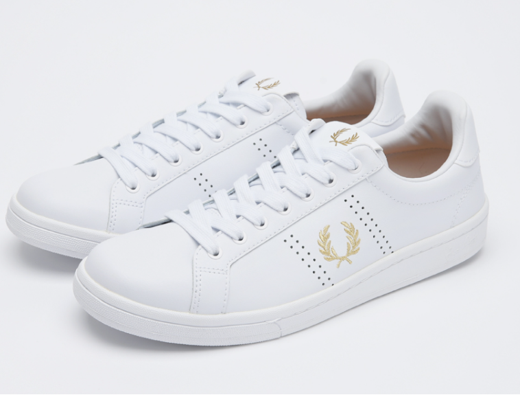 FRED PERRY LEATHER 金字金章